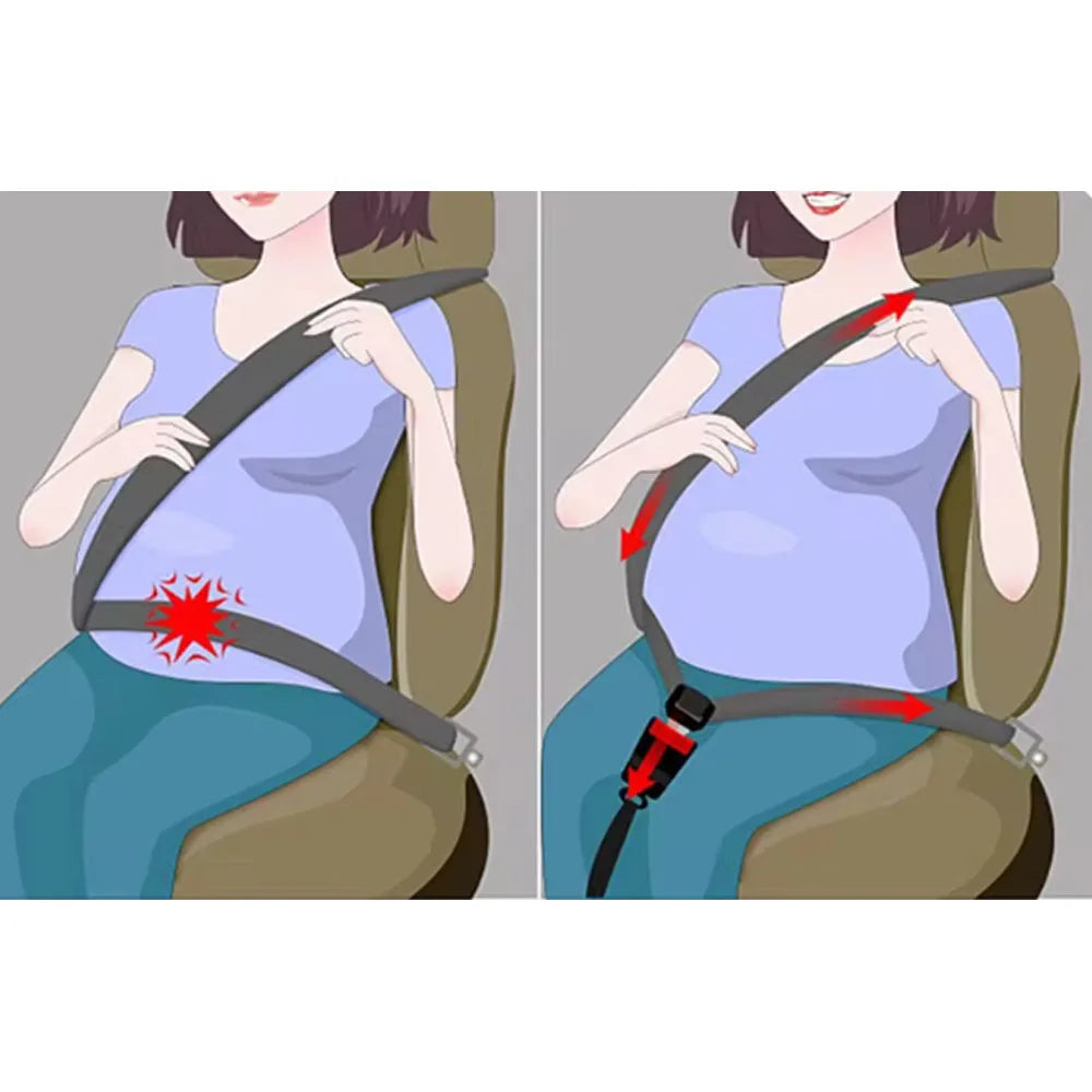 Maternity Comfort Drive: The Ideal Seatbelt for Expectant Mothers
