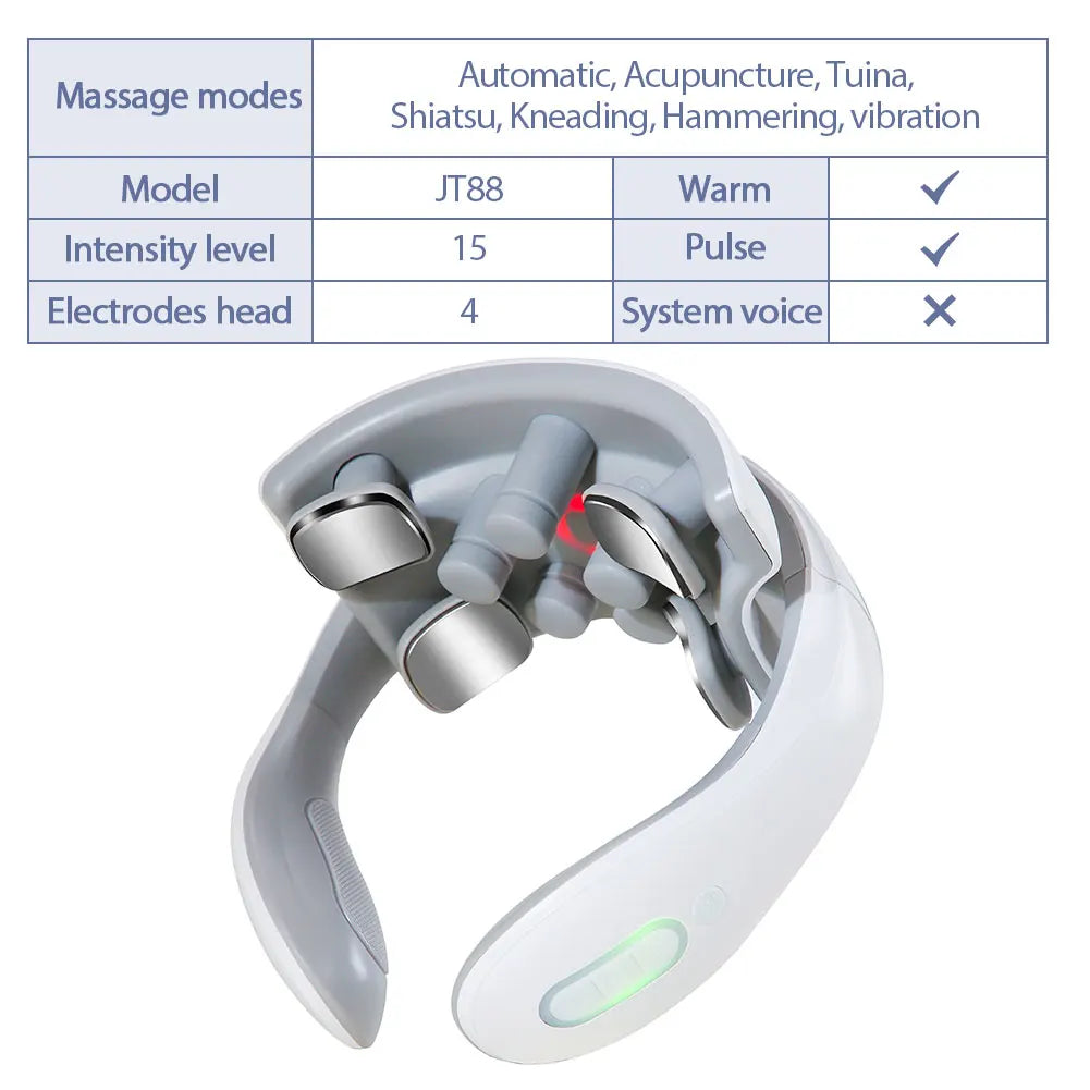 🌿 Cervical Essence - Smart Pules Neck Massage Intelligent Electric