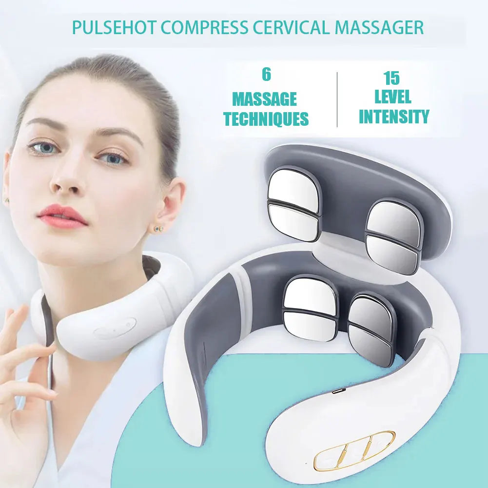 🌿 Cervical Essence - Smart Pules Neck Massage Intelligent Electric