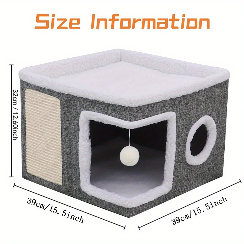 🏡 4-Season Premium Cat House