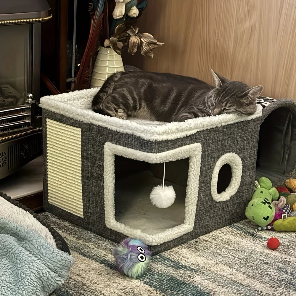 🏡 4-Season Premium Cat House