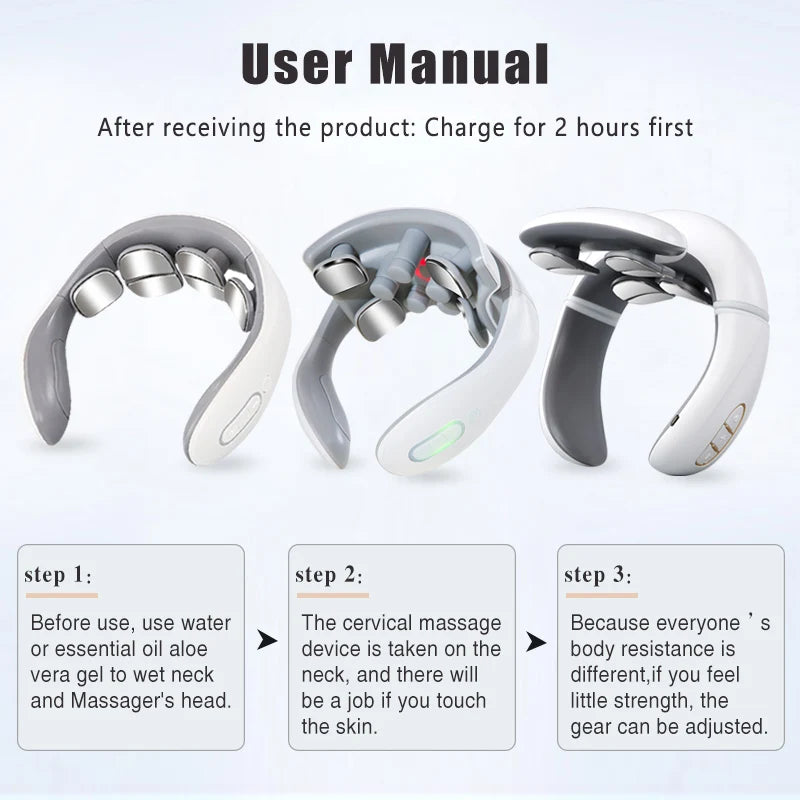 🌿 Cervical Essence - Smart Pules Neck Massage Intelligent Electric