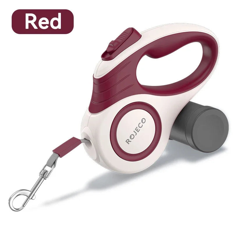 Flexible Walk: The Automatic Retractable Lead for Dogs of All Sizes