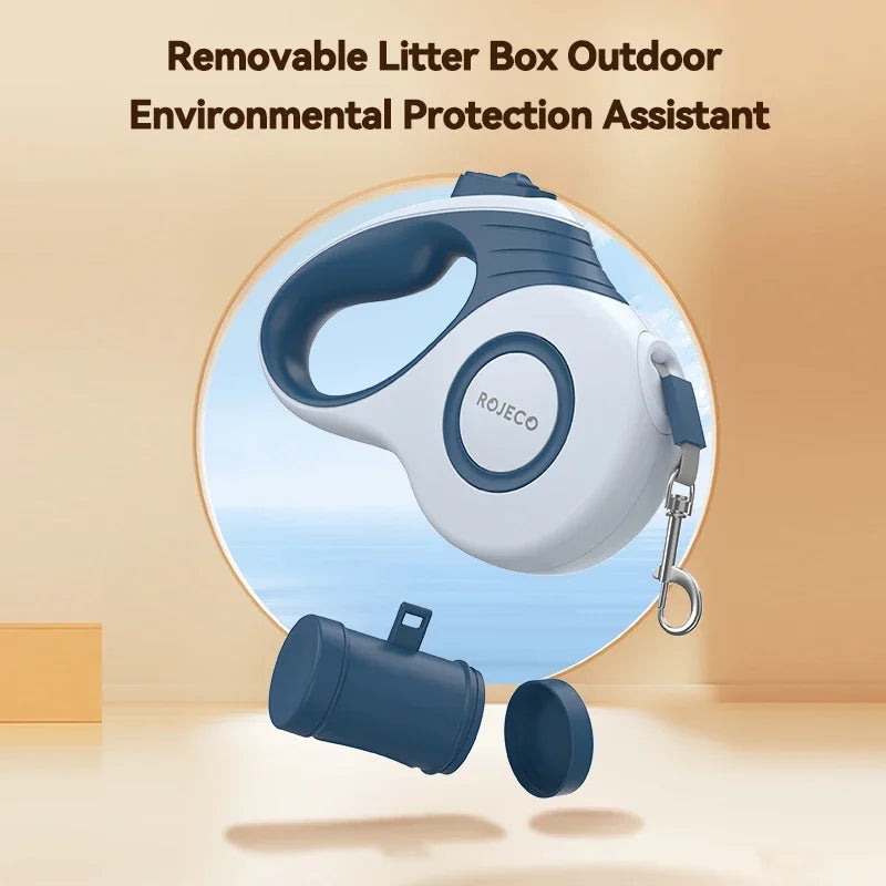 Flexible Walk: The Automatic Retractable Lead for Dogs of All Sizes