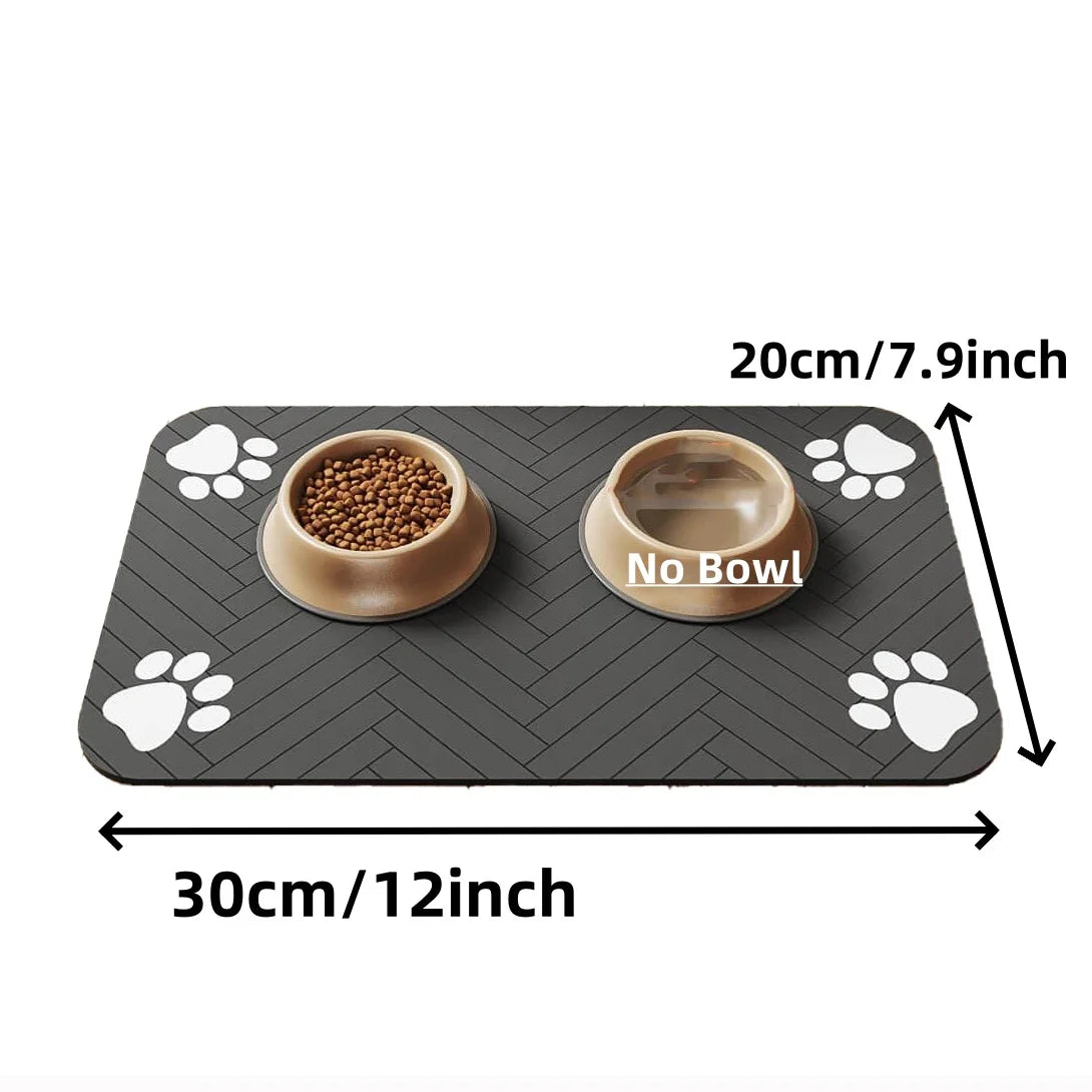 PawProof Mat – Absorbent Waterproof Pet Feeding Mat