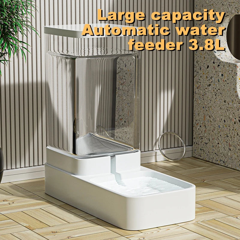 Pets Gourmet Station - Automatic Dispenser Gravity Food Storage Container for Cats and Dogs