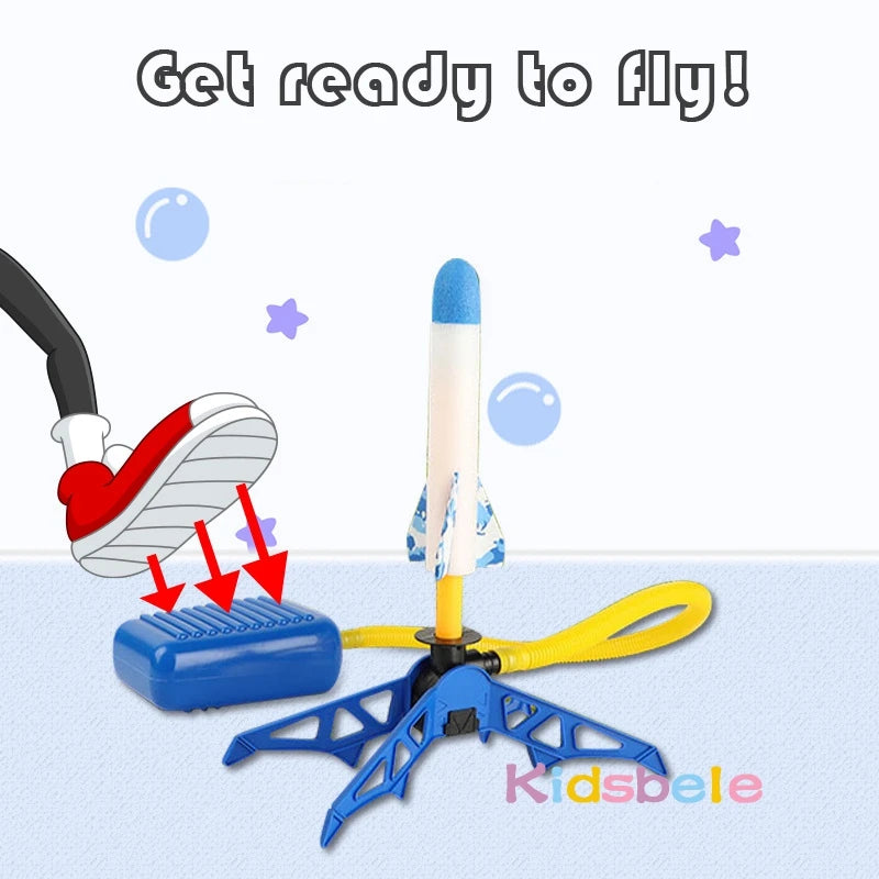 🚀AirBlast Rocket – Fun That Reaches New Heights!🦶💨