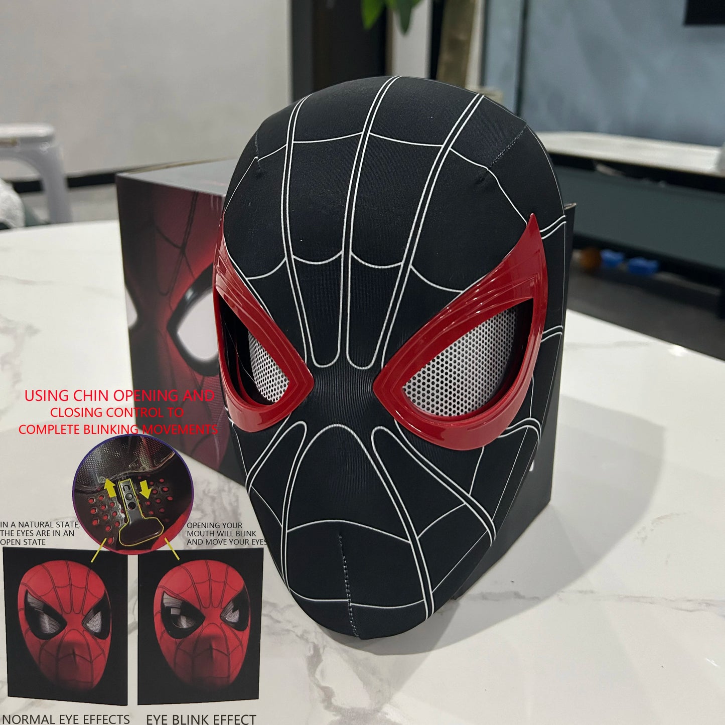 🕷️ Mask Spider Man 1:1 Elastic Toys Adults Kids Gift - SpideySense Pro🕷️