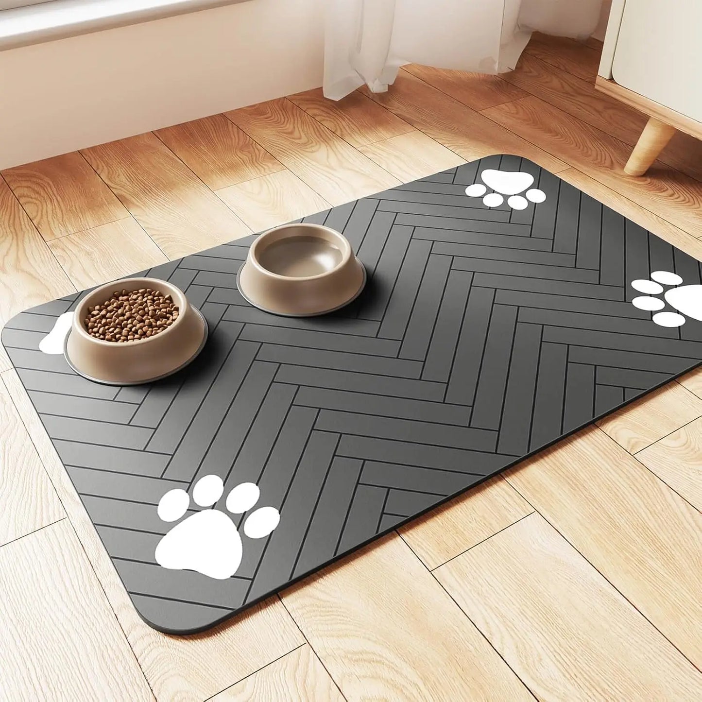 PawProof Mat – Absorbent Waterproof Pet Feeding Mat