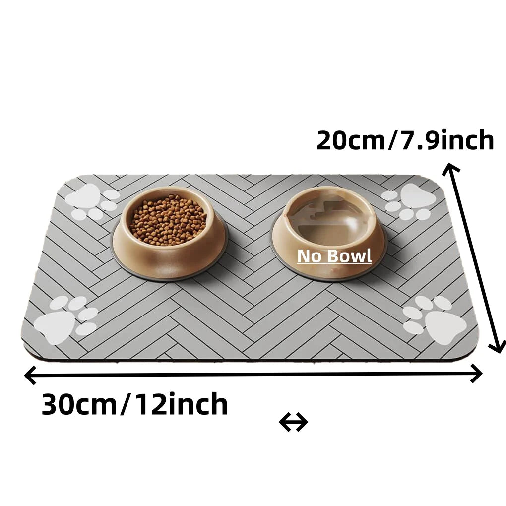 PawProof Mat – Absorbent Waterproof Pet Feeding Mat