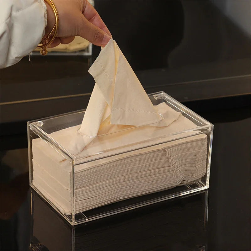 EleganceClear Tissue Organizer