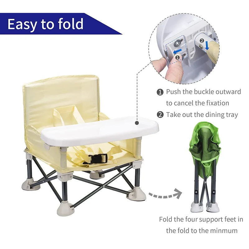 🌟 GoBaby Seat – The Perfect Foldable Chair for Little Explorers! 🌟