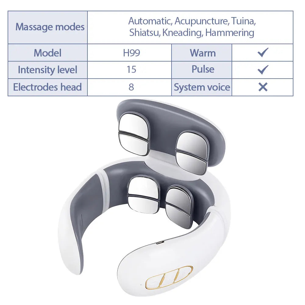 🌿 Cervical Essence - Smart Pules Neck Massage Intelligent Electric