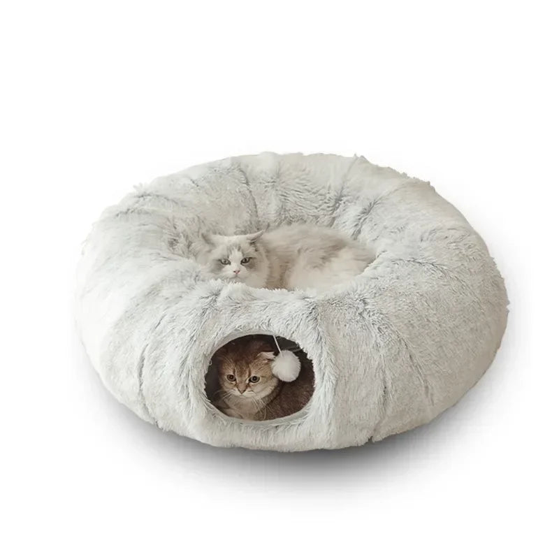 Dream Den – 2-in-1 Cat Bed and Tunnel
