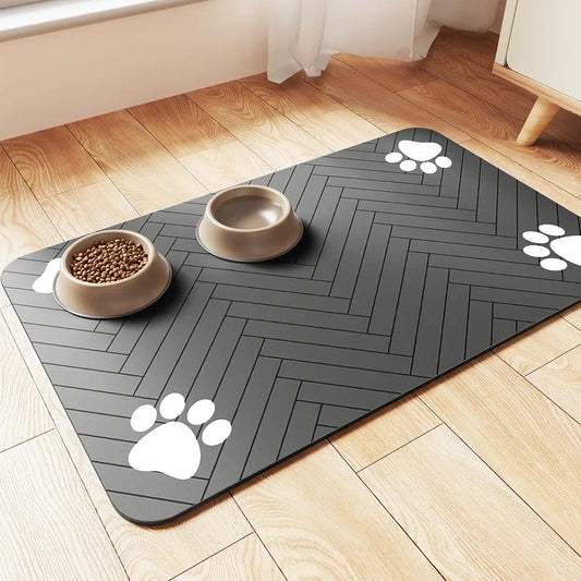 PawProof Mat – Absorbent Waterproof Pet Feeding Mat