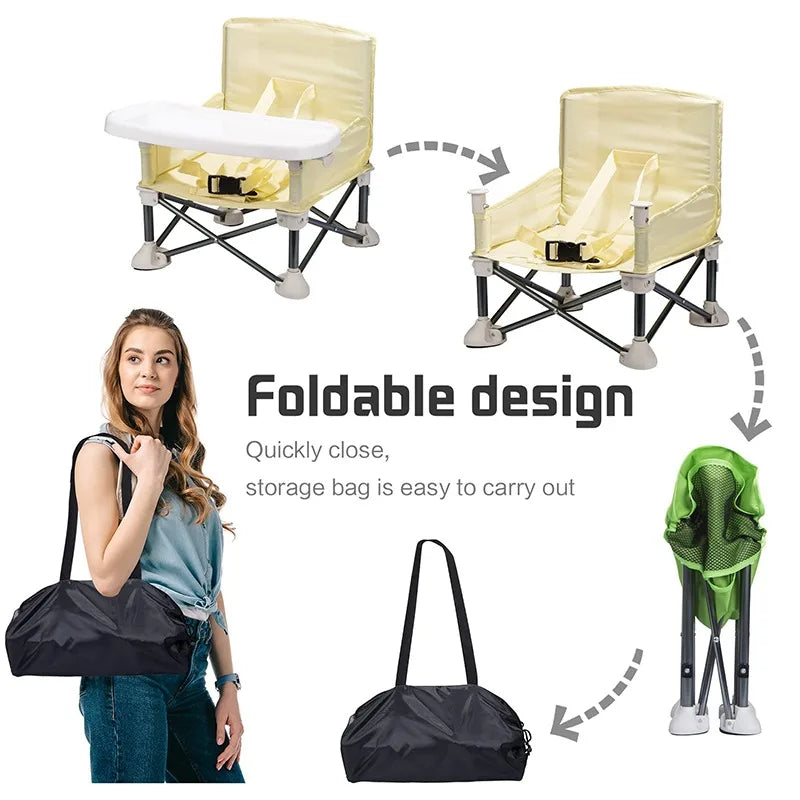 🌟 GoBaby Seat – The Perfect Foldable Chair for Little Explorers! 🌟